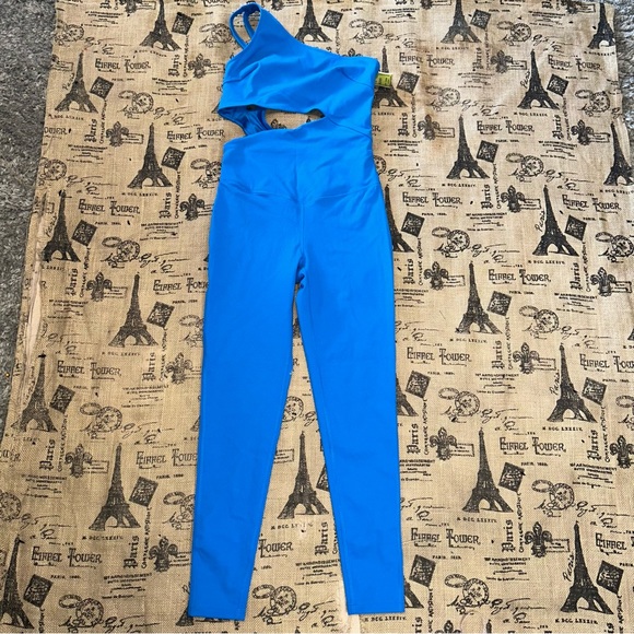 Free People Movement NWT! Blue Transcend Limits Onesie Size XS - Picture 4 of 17